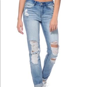Rewash Vintage Reunion Destructed Skinny J…